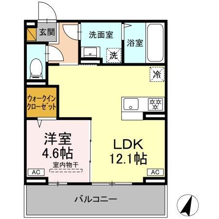 【間取り】 | D-SOLACE末広4丁目