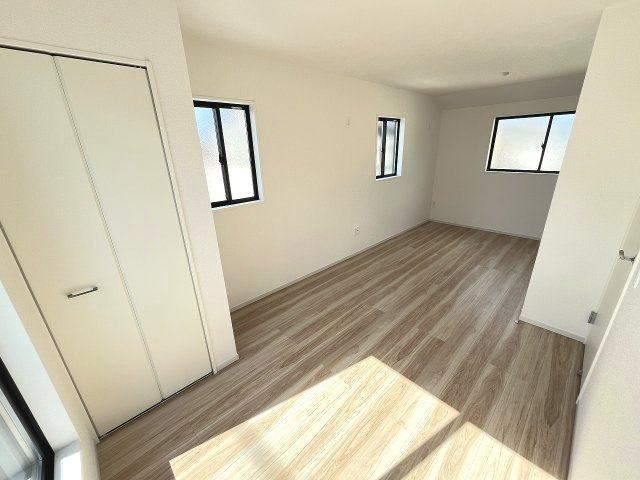 【子供部屋】 | 福岡市東区舞松原2丁目2期　1号棟（全3棟）【仲介手数料無料・0円】 | 施工例。施工例は完成時と異なる場合があります。