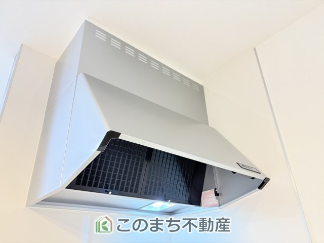 ハートフルタウン宇都宮市雀の宮1丁目277番のキッチン|お料理の匂いもスッキリ♪シンプルデザインで掃除も簡単‼