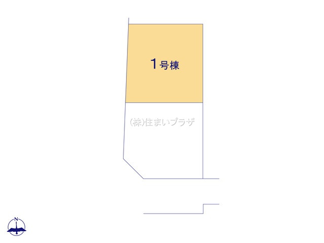 仲介手数料無料）津島市新開町の区画図