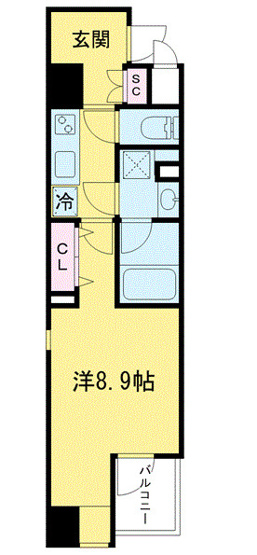 【間取り】 | W-gates Tower