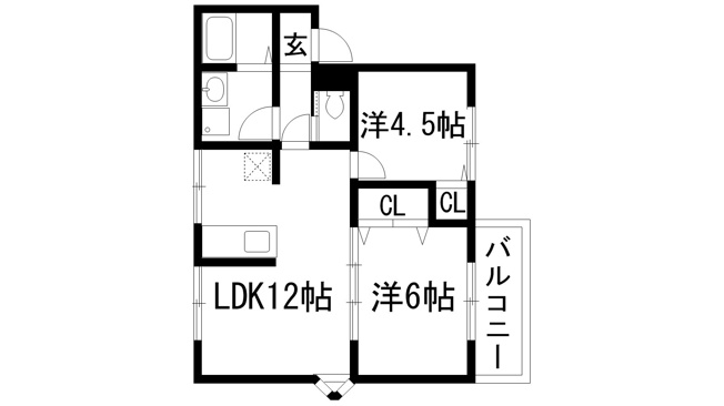 【間取り】 | プリメール安倉