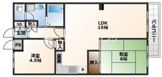 【間取り】 | コスモハイツ上野