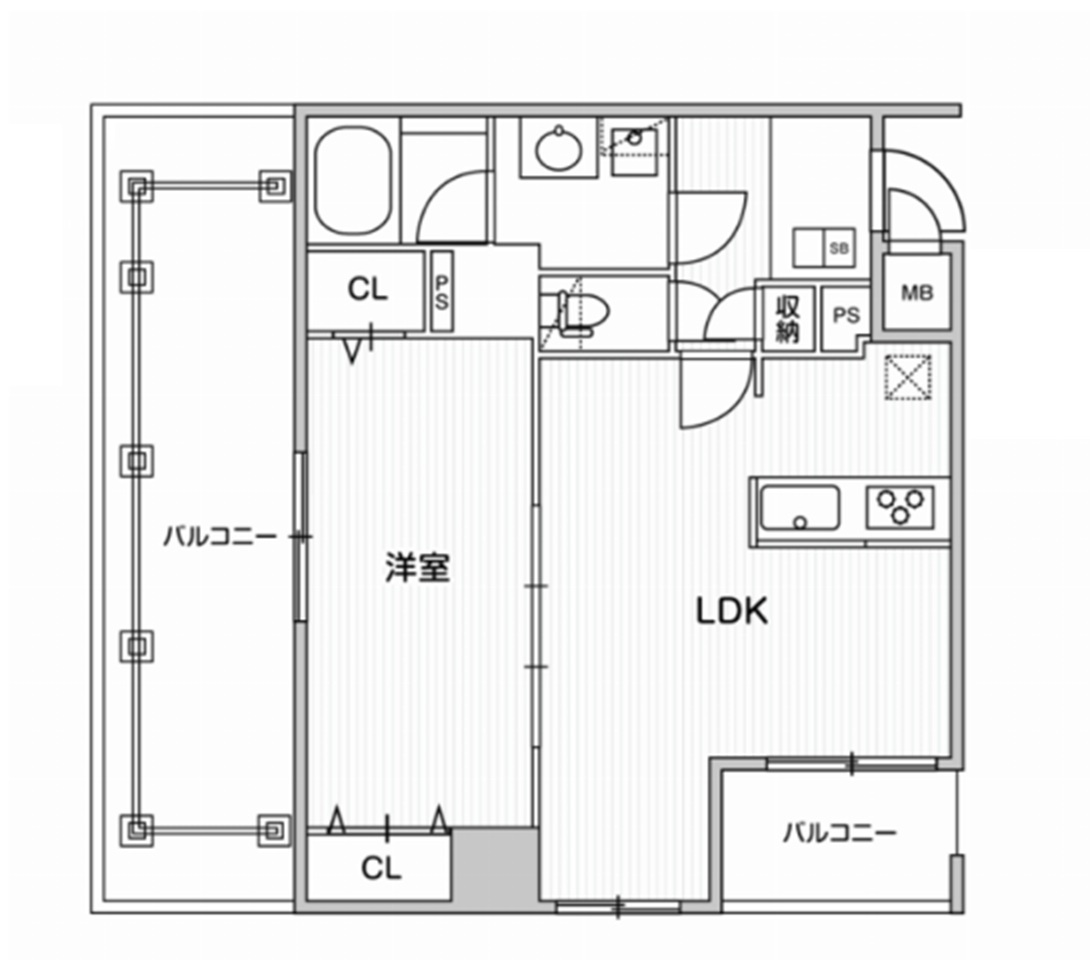 Weave Base OMORIの間取り|間取り