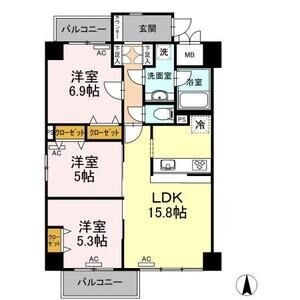 【間取り】 | ラヴァーチェ徳川