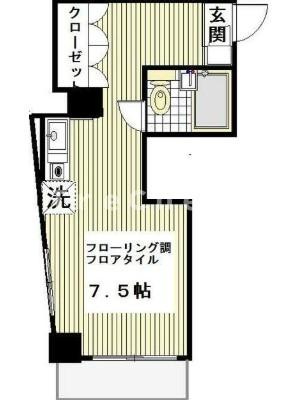 【間取り】 | スカイコート中目黒