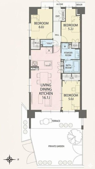 【間取り】 | 小平市小川町4丁目/中古マンション