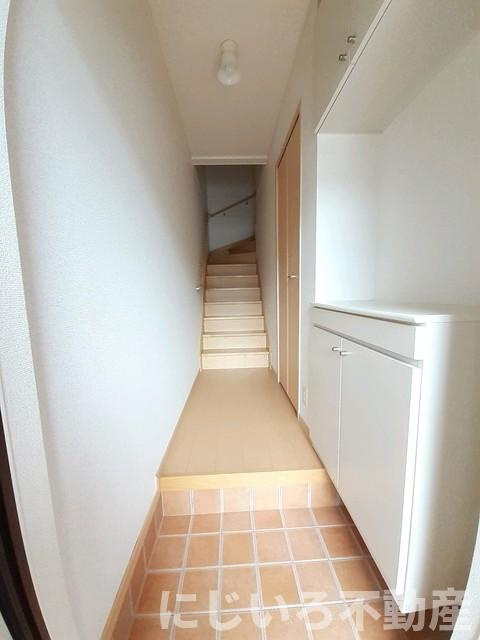 サニースクエアAの玄関