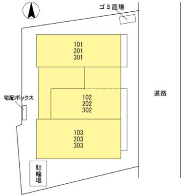【区画図】 | La maison de cerisier
