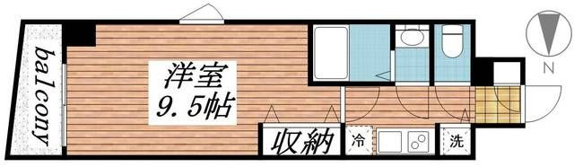メゾン・ド・ヴィレ高輪の間取り