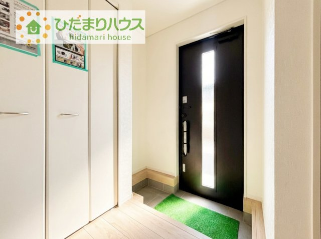 【その他】 | つくば市観音台第15　新築戸建 | 玄関が広いので親子で並んで仲良く靴が履けますね(^^)/
