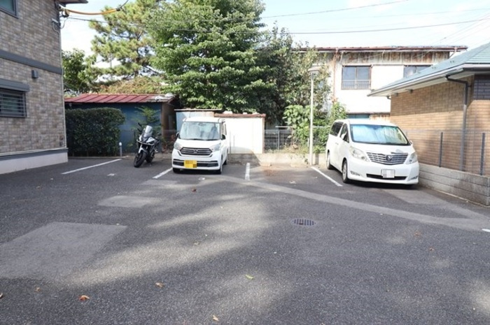 松戸市串崎新田のアパートの駐車場|駐車場