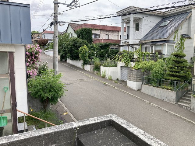 西区福井2丁目　更地渡し土地の展望|敷地内からの様子♪