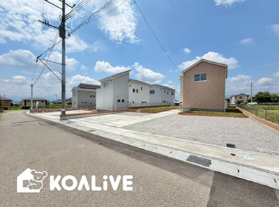 【外観】 | 前橋市富士見町時沢　新築住宅 | 現地ご案内ツアー開催中！早朝やお仕事帰りのご見学にもすぐ対応致します！見学ご予約はコアライブまでお気軽にお問い合わせ下さい！