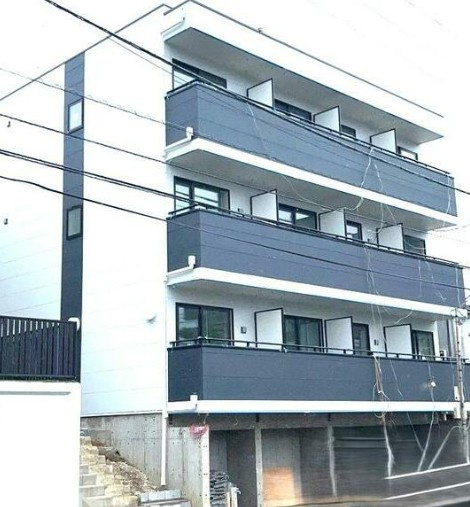 松戸市新松戸北２丁目のアパートの外観|きれいな外観です