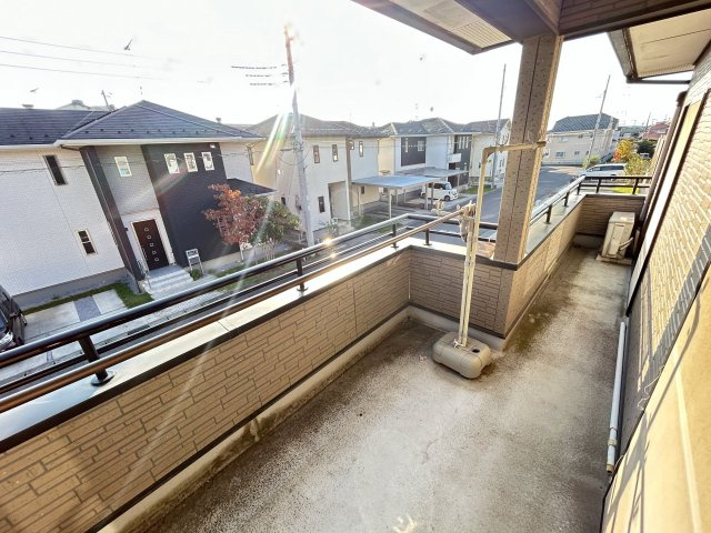 小山市城北4丁目　中古戸建のバルコニー