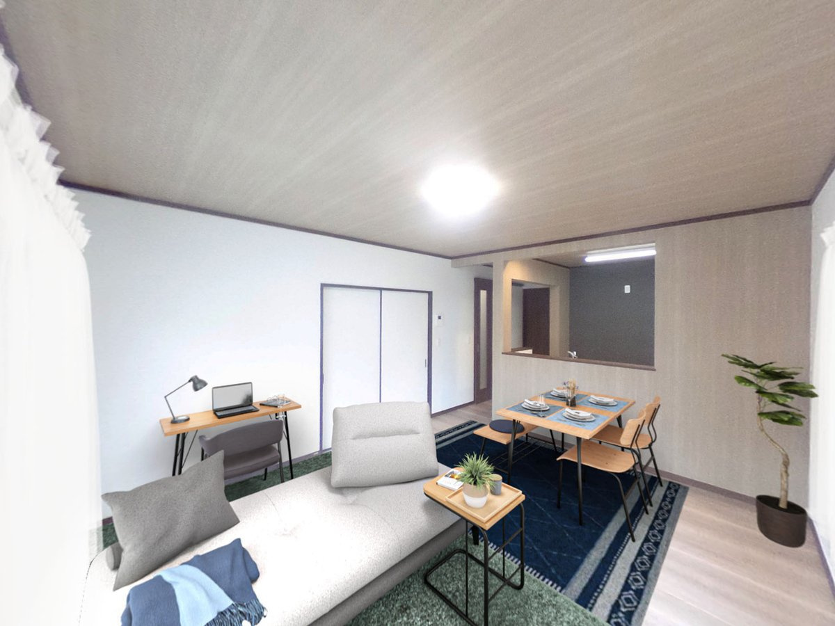 小山市城北4丁目　中古戸建の居間・リビング