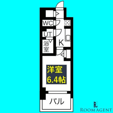 メイクス名駅南Ⅱの間取り