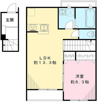 【間取り】 | エスペランサ | 間取りです。