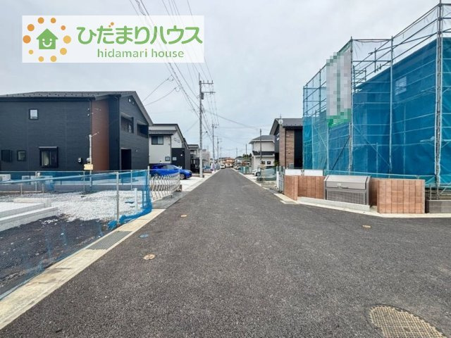 【前面道路含む現地写真】 | 土浦市神立町第2期　新築戸建　3号棟 | 6/22撮影