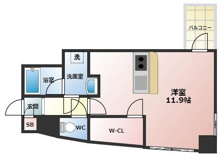 Grandi京都の間取り