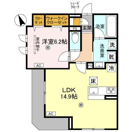 クラシスト東粉浜EAST　東粉浜小学校の間取り|クラシスト東粉浜EAST　間取り