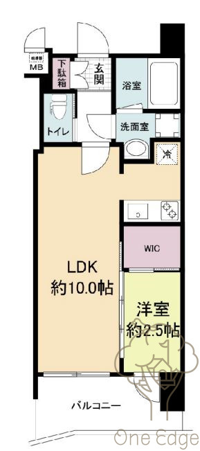 セレニテ西中島アリア弐番館の間取り