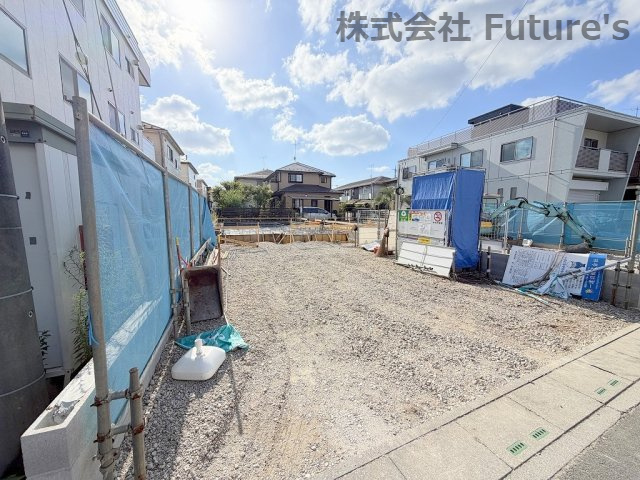 三郷市東町　新築戸建　全2棟　2号棟の外観|現地の写真になります。