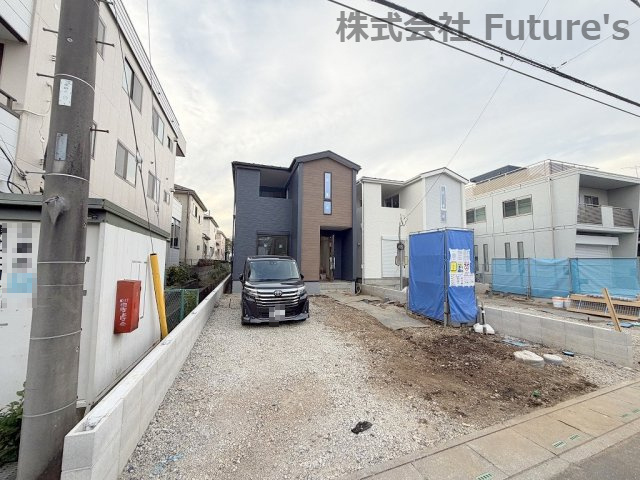 三郷市東町　新築戸建　全2棟　2号棟の外観|現地の写真になります。