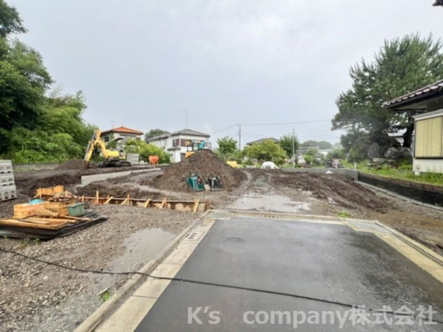 茅ヶ崎市堤　建築条件なし　売地　1号地の前面道路含む現地写真|前面道路の様子です◇開発分譲地で静かです◇