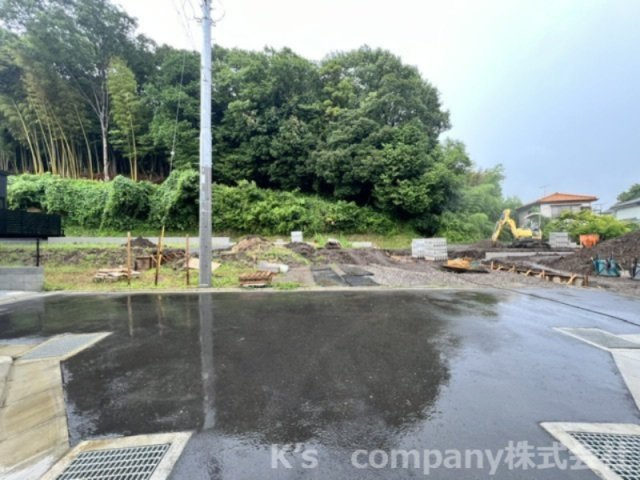 茅ヶ崎市堤　建築条件なし　売地　1号地の前面道路含む現地写真|前面道路の様子です◇開発分譲地で静かです◇