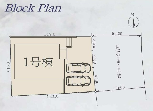 【横浜市港南区港南台1丁目29-21新築戸建て】★仲介手数料無料★（港南台第三小学校・港南台第一中学校）の区画図
