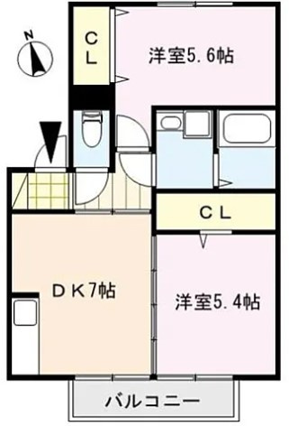 コンフォールハイムの間取り