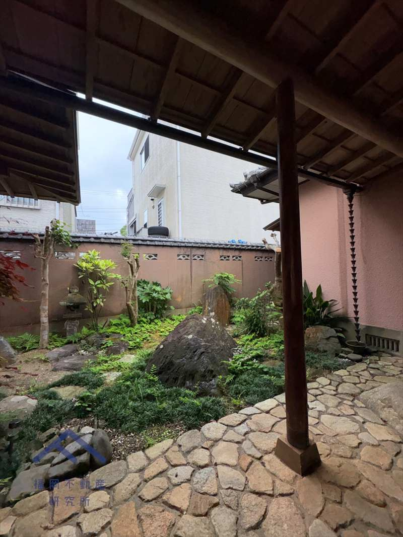 早良区早良４丁目　戸建ての庭