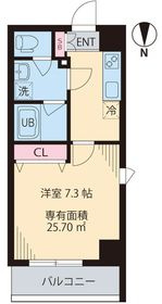 COURT TAKETOKU Ⅲの間取り