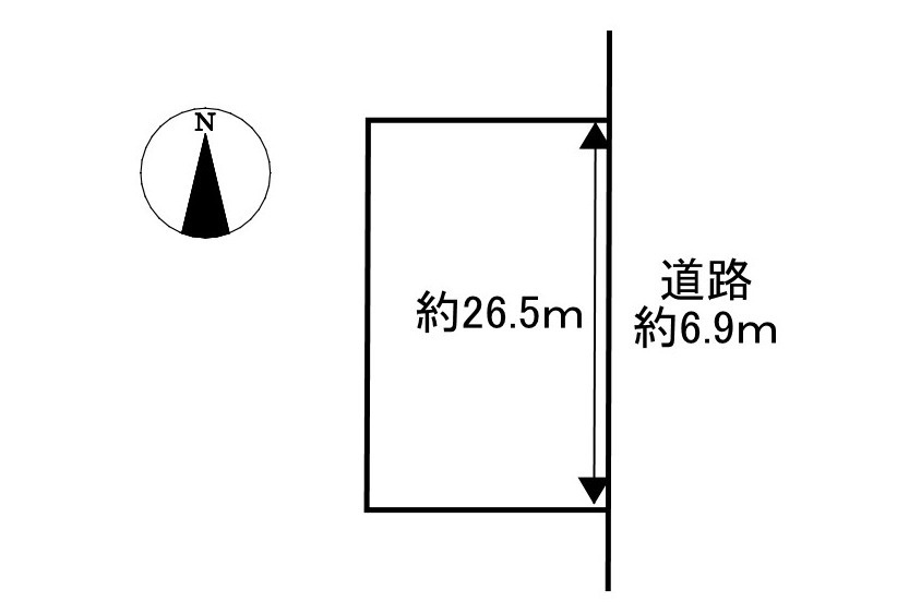 土地　長良友瀬の土地図