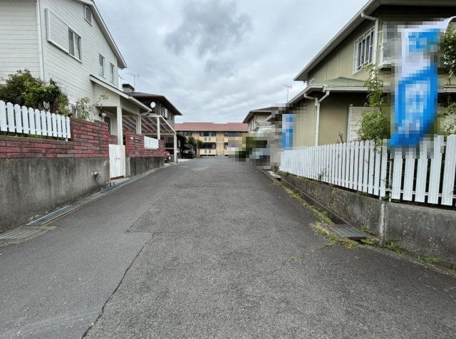 ひたちなか市大字田彦　中古戸建の前面道路含む現地写真