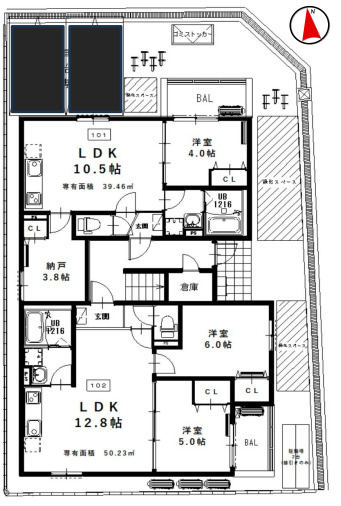 【間取り】 | D porta moderno