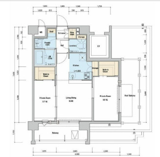 【間取り】 | ネストピアシリーズは全て仲介手数料０円！ネストピア福岡空港駅前