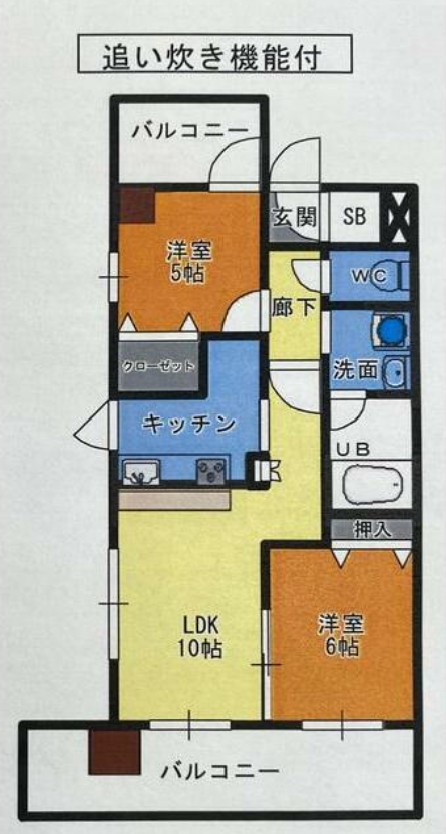 グランドパレスNS-10の間取り