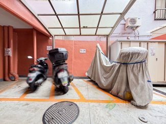 【駐車場】 | パラスト大山 | バイク置き場