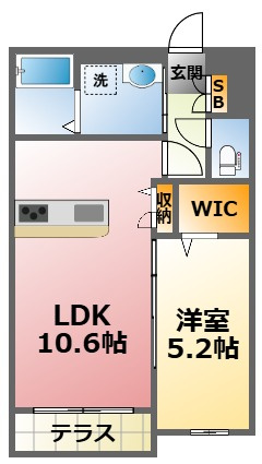 エクセラン甲子園一番町の間取り