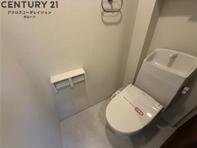 清潔感のあるトイレです