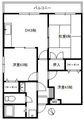 【間取り】 | インペリアル老司