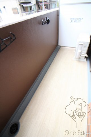 サムティ福島Rufleのバルコニー