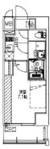 サムティ福島Rufleの間取り