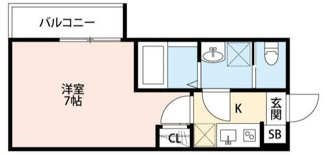【間取り】 | アレーズ六町 | 間取りです。