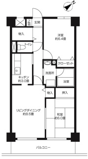 【間取り】 | サンボナール宮崎台