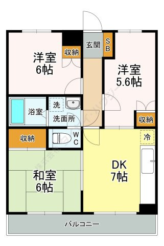 サンライズの間取り