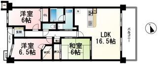 【間取り】 | グレーシィ栗東エクサーブ